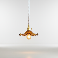 Skandinavische LED Hängeleuchte - GlassVelvet