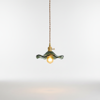 Skandinavische LED Hängeleuchte - GlassVelvet