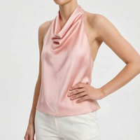 Sleeveless Halter Top -  Sandra