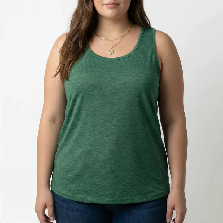 Sleeveless Plus Size Tank Top - Elsa