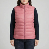 Sleeveless Slim Fit Puffer Vest - Brooke