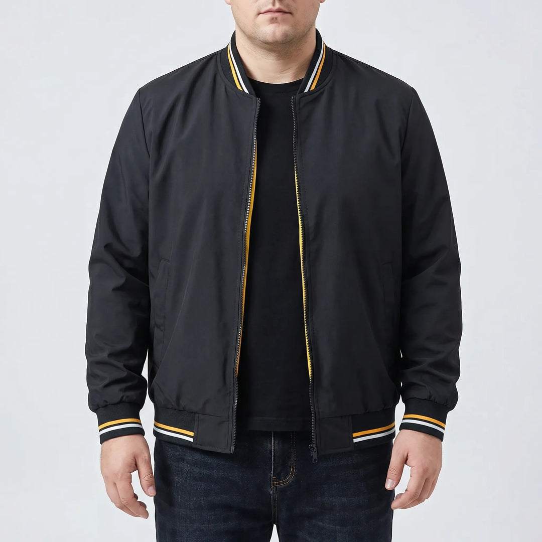 Slim Bomber Jacket For Men - Brad