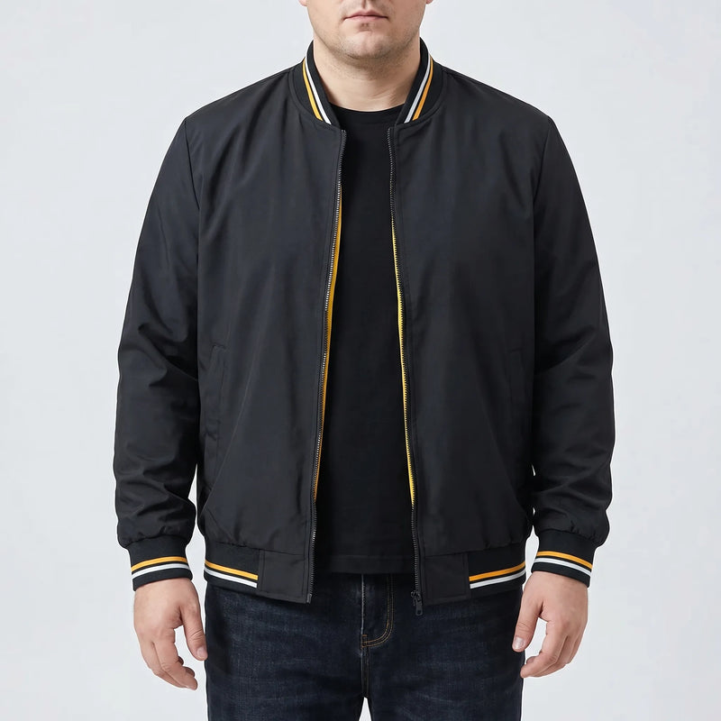 Slim Bomber Jacket For Men - Brad