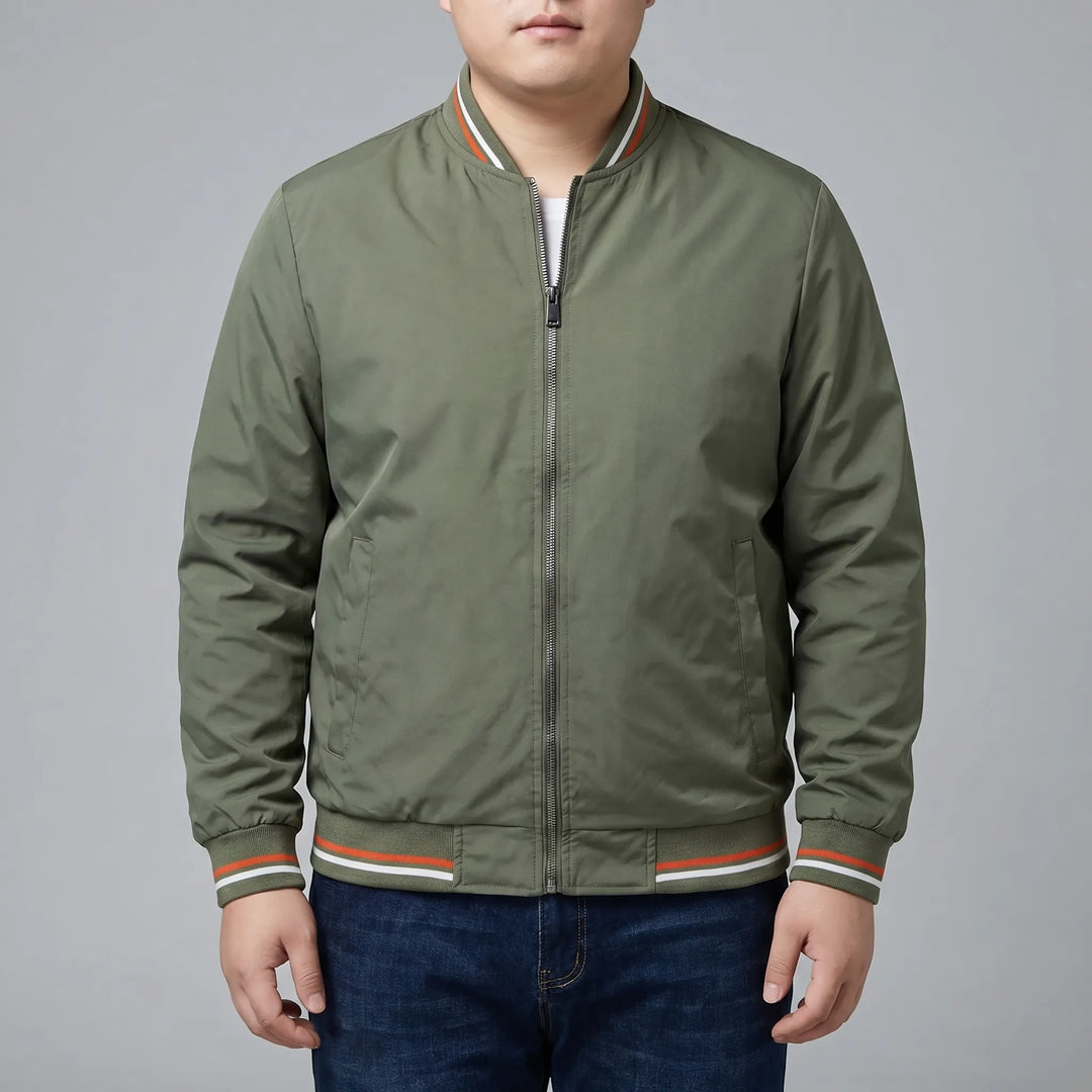 Slim Bomber Jacket For Men - Brad