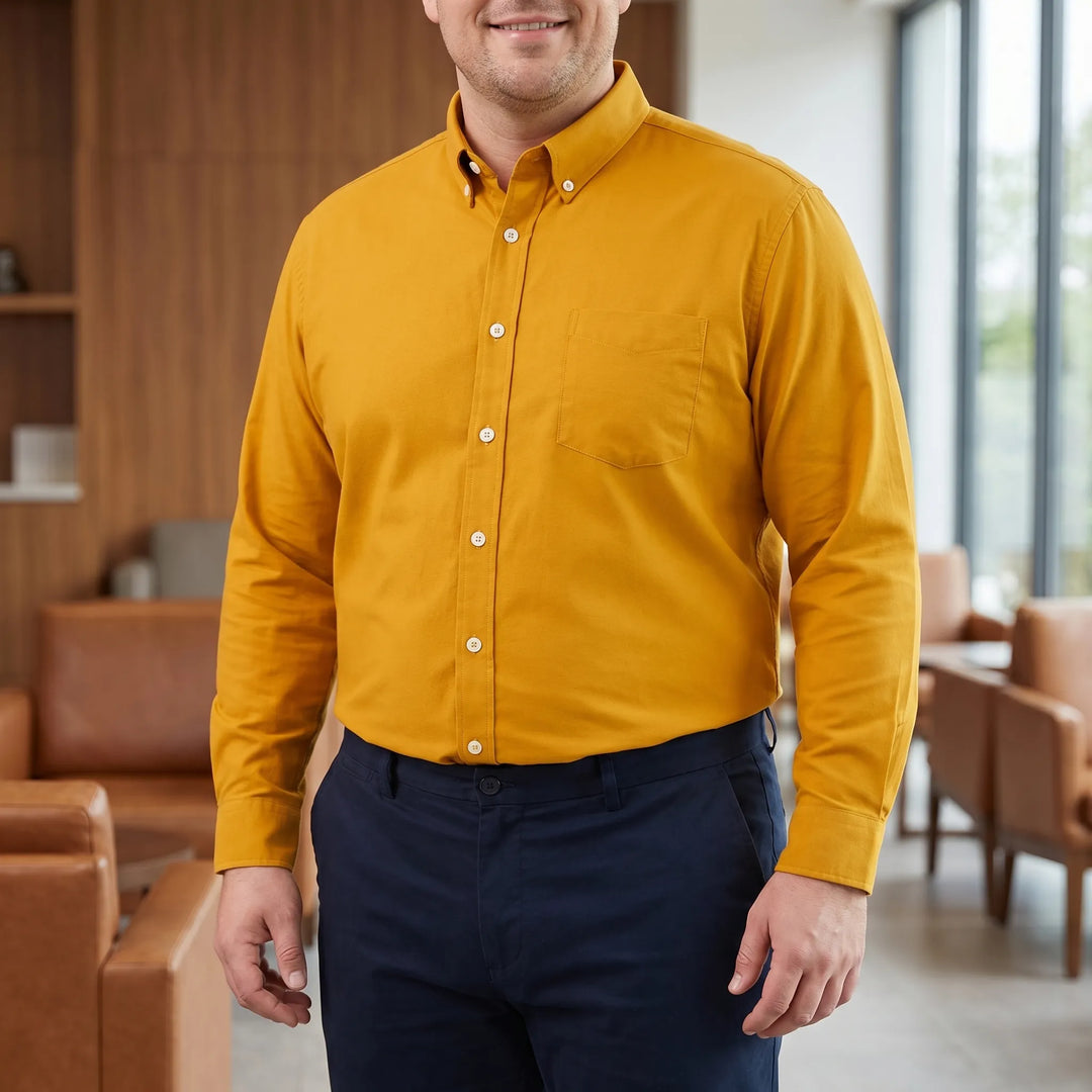 Slim Fit Long Sleeve Button-Down Shirt - Bobby