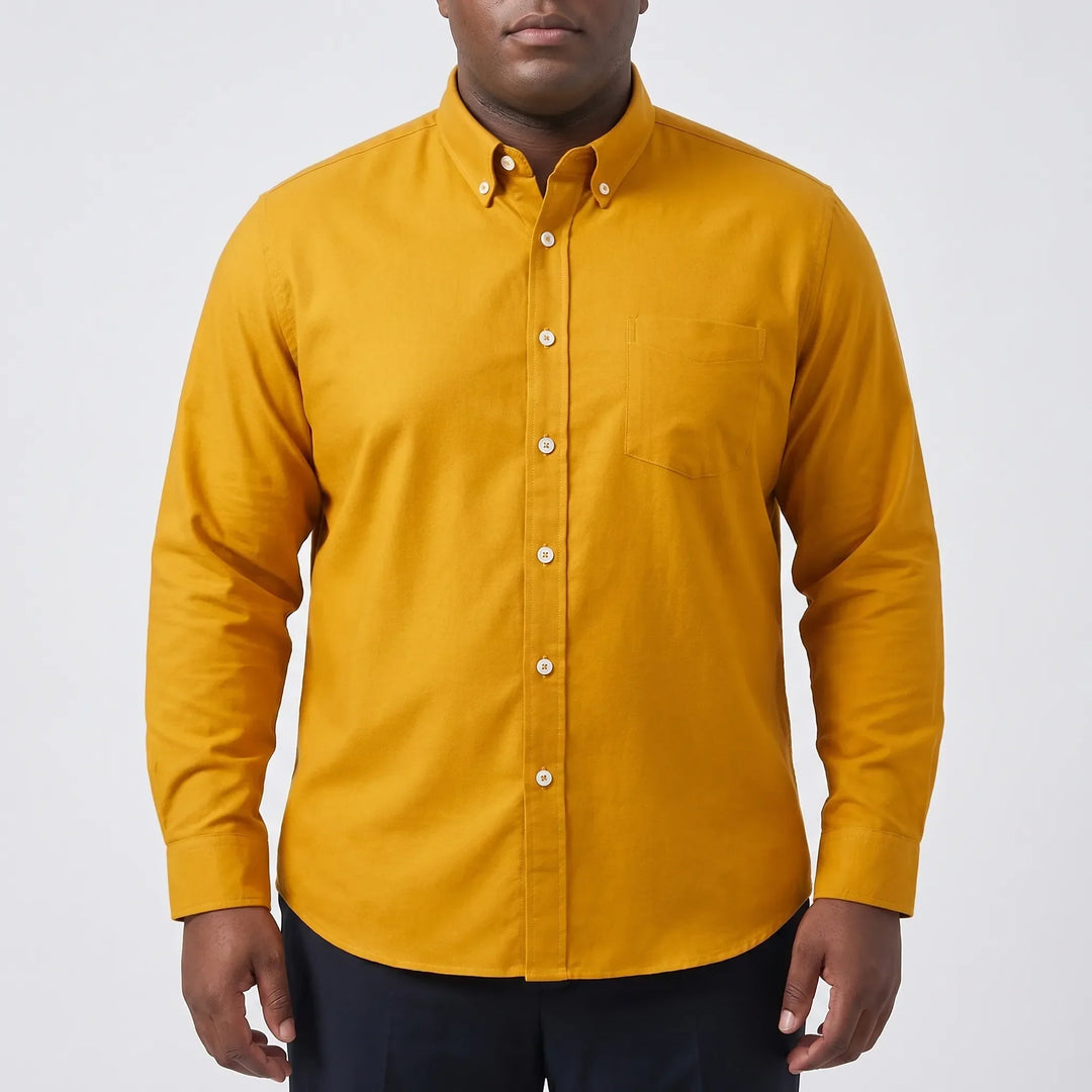 Slim Fit Long Sleeve Button-Down Shirt - Bobby