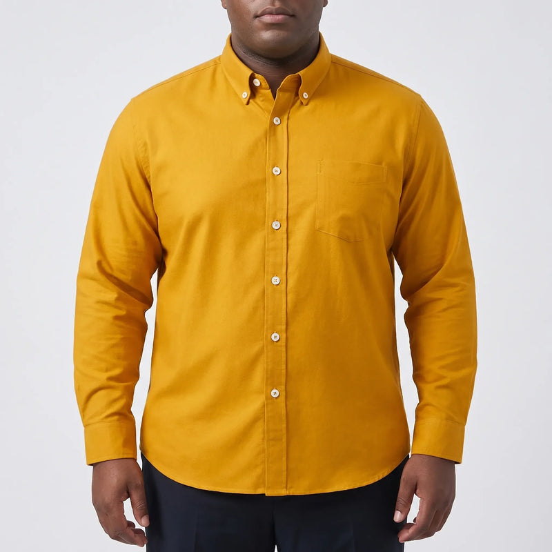 Slim Fit Long Sleeve Button-Down Shirt - Bobby