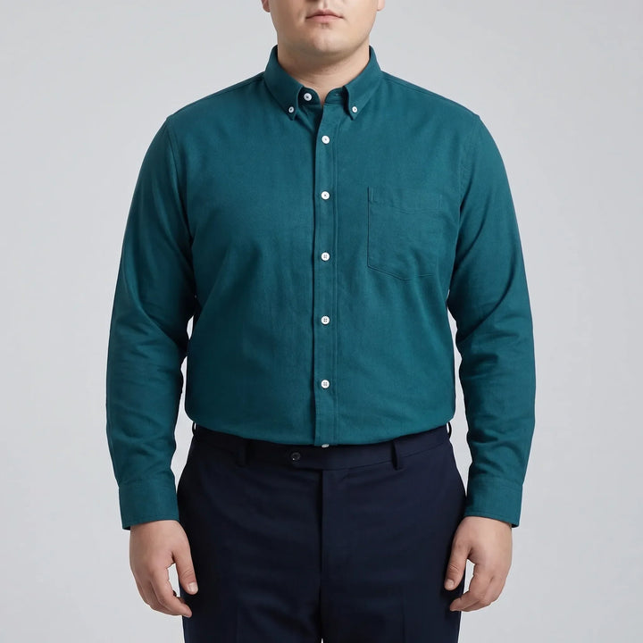 Slim Fit Long Sleeve Button-Down Shirt - Bobby