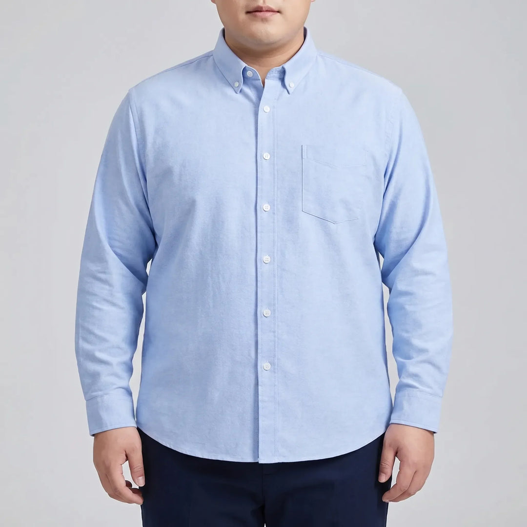 Slim Fit Long Sleeve Button-Down Shirt - Bobby