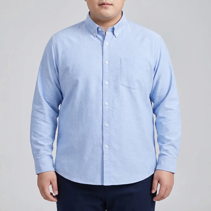 Slim Fit Long Sleeve Button-Down Shirt - Bobby