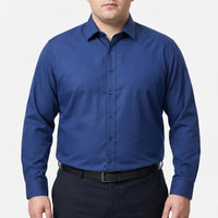 Slim Fit Long Sleeve Dress Shirt - Percy
