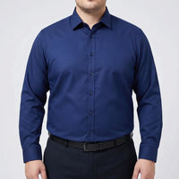 Slim Fit Long Sleeve Dress Shirt - Percy
