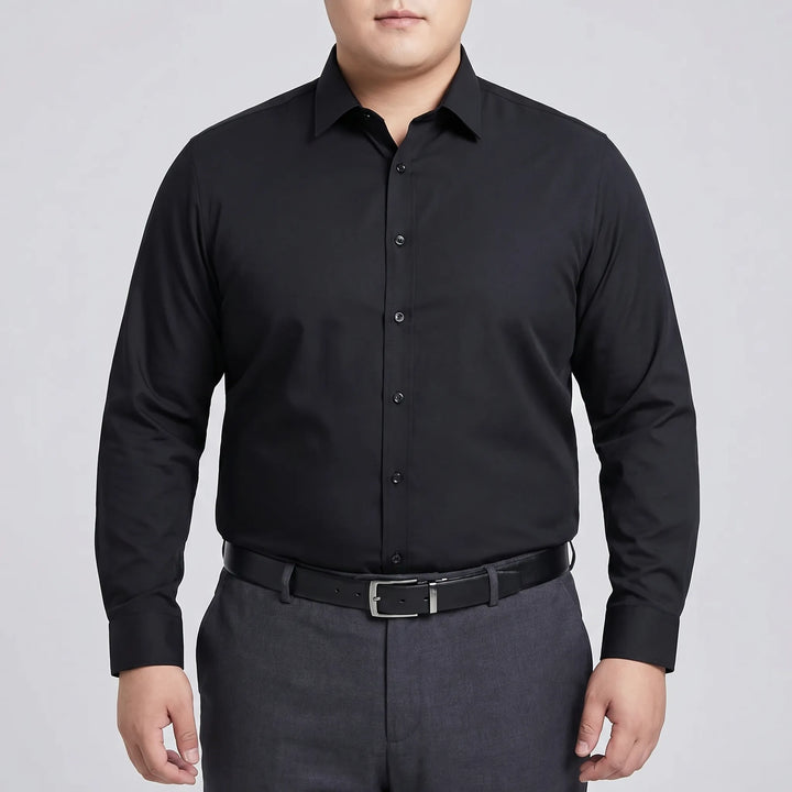 Slim Fit Long Sleeve Dress Shirt - Percy