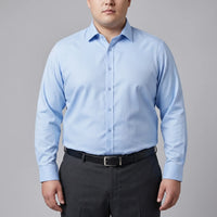 Slim Fit Long Sleeve Dress Shirt - Percy