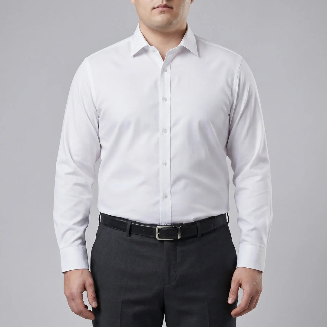 Slim Fit Long Sleeve Dress Shirt - Percy