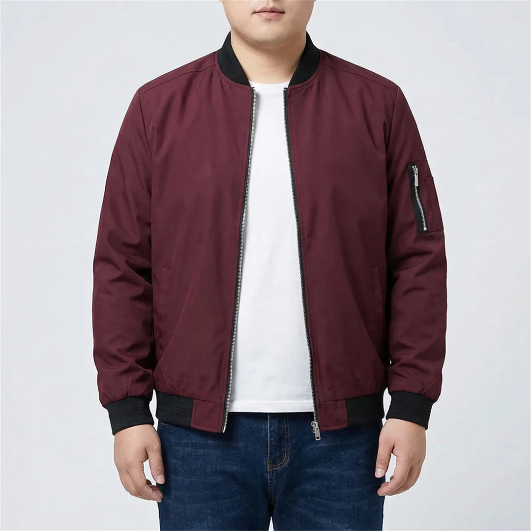 Slim Fit Men's Bomber Jacket - Louis