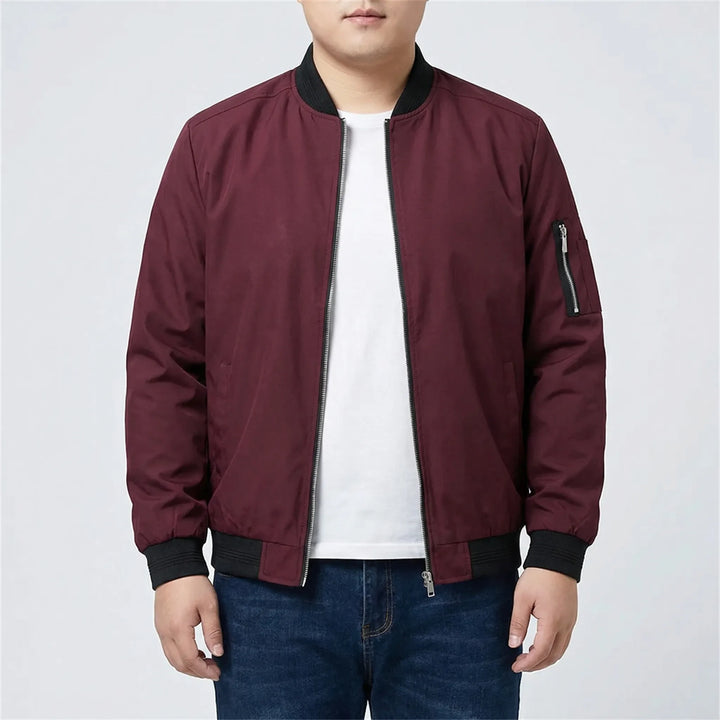 Slim Fit Men's Bomber Jacket - Louis