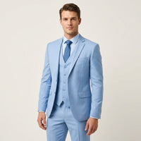 Slim Fit Three Piece Suit - Mark
