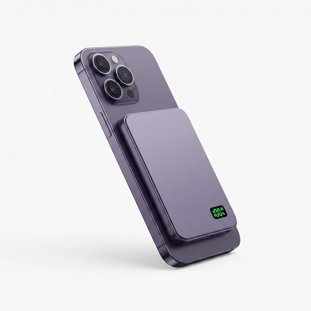Slim Magnetic Wireless Power Bank - Voltria