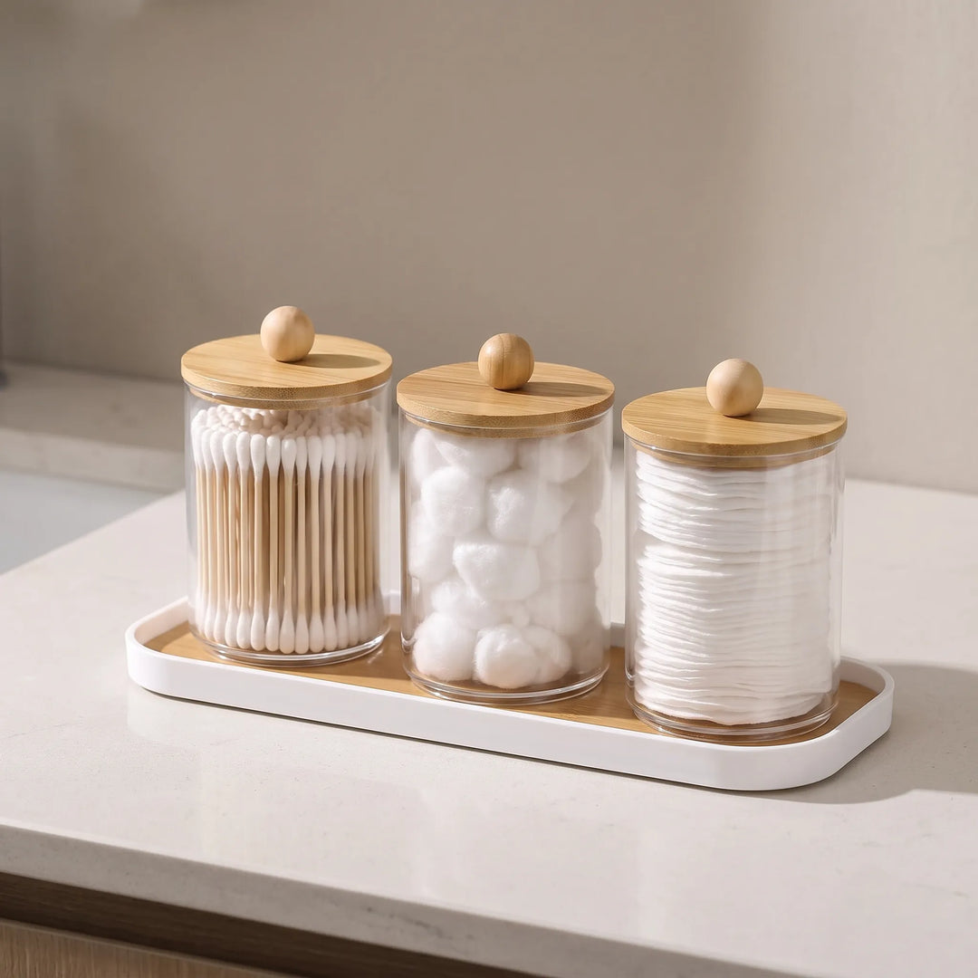 Slim Rectangular Vanity Storage Tray - Tidify