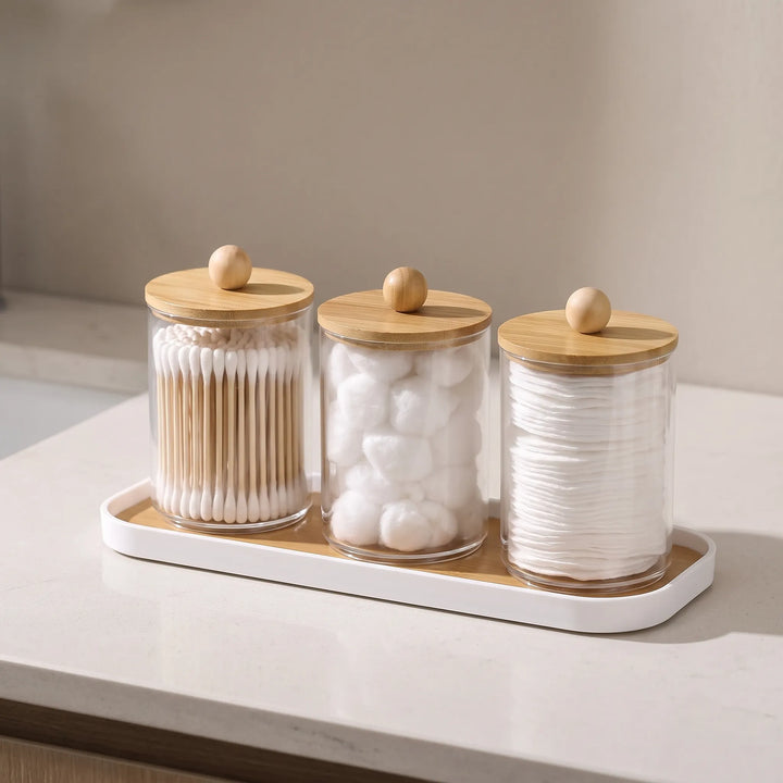 Slim Rectangular Vanity Storage Tray - Tidify