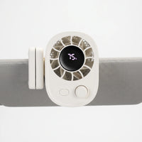 Small Clip On Fan With Display - Aerogrip