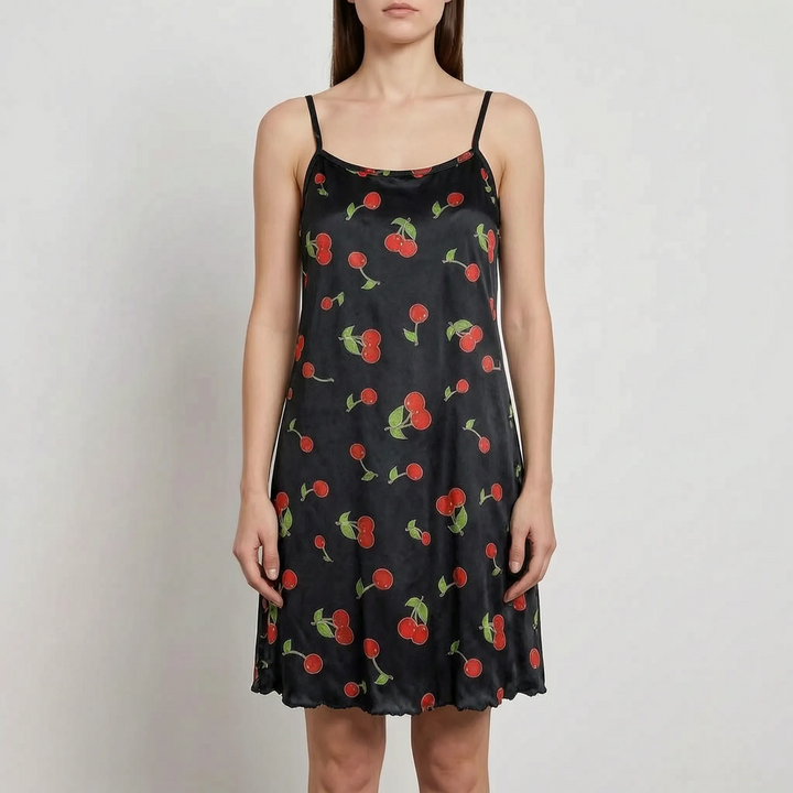 Smooth Patterned Chemise Nightgown - Eloise