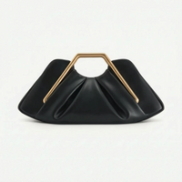 Soft Pleated Evening Clutch Bag - Drapeo