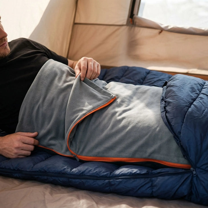 Soft Sleeping Bag Liner - Snugfold