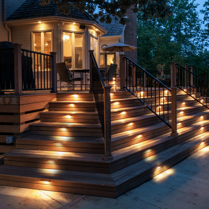 Solarbetriebene LED Stufenleuchte - StepLuma