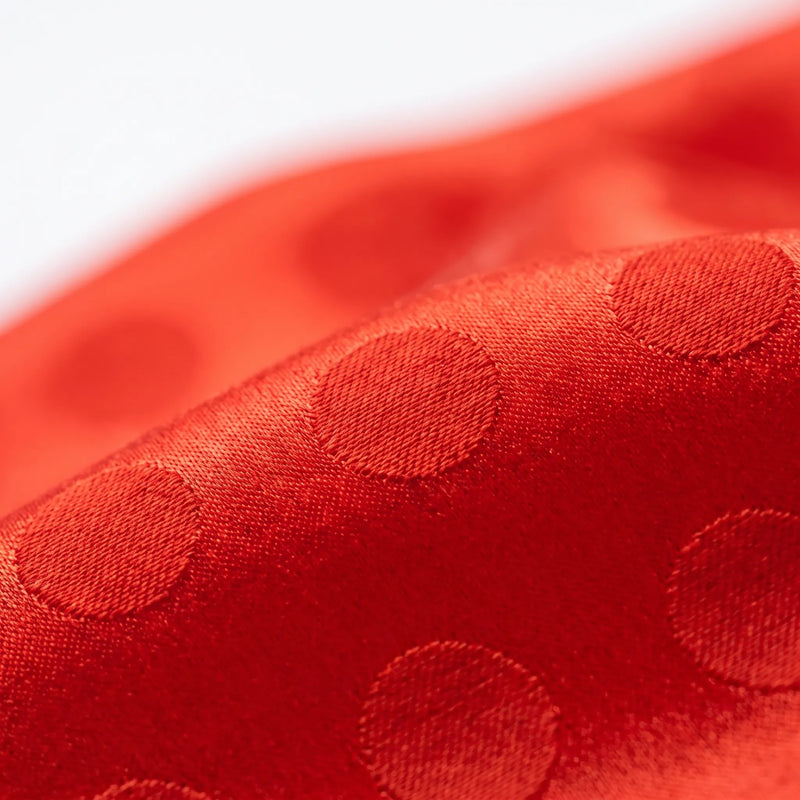 Sommerkleid Rot Mit Polka Dots - Caroline