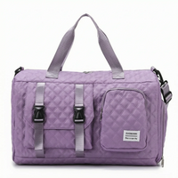 Spacious Quilted Casual Overnight Holdall - Brevyn