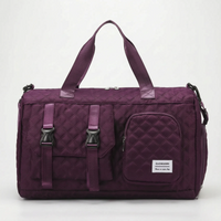 Spacious Quilted Casual Overnight Holdall - Brevyn