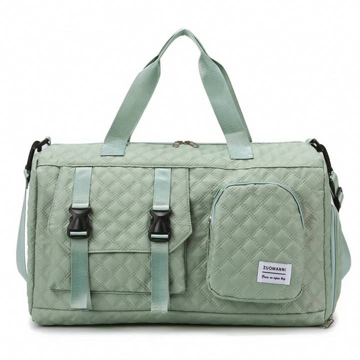 Spacious Quilted Casual Overnight Holdall - Brevyn