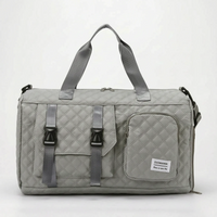 Spacious Quilted Casual Overnight Holdall - Brevyn
