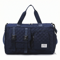 Spacious Quilted Casual Overnight Holdall - Brevyn