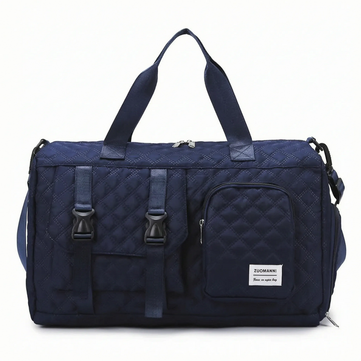 Spacious Quilted Casual Overnight Holdall - Brevyn
