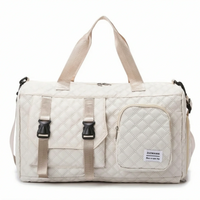 Spacious Quilted Casual Overnight Holdall - Brevyn