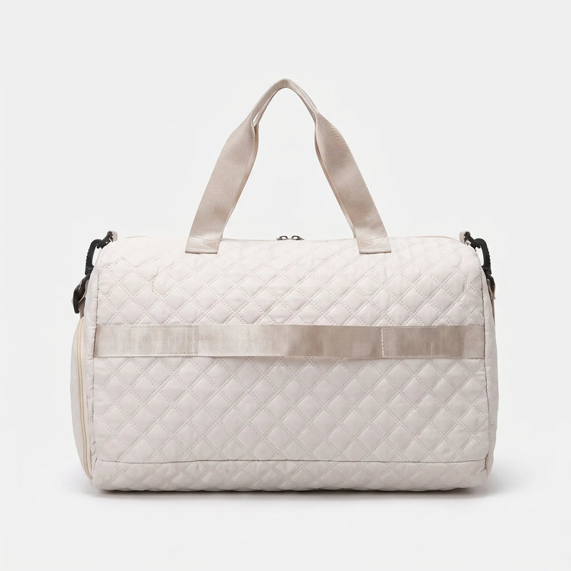 Spacious Quilted Casual Overnight Holdall - Brevyn