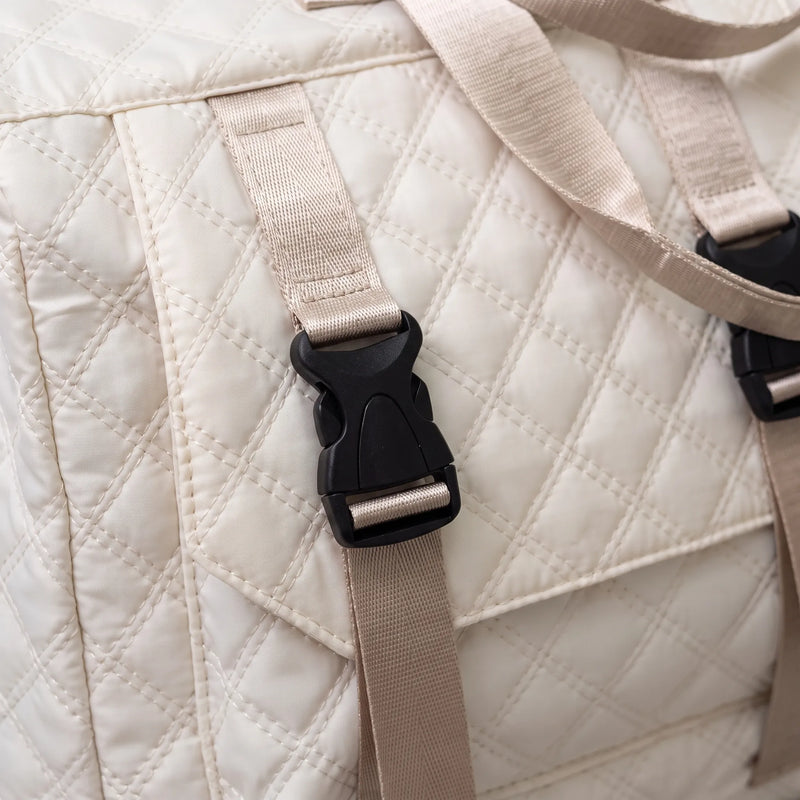 Spacious Quilted Casual Overnight Holdall - Brevyn