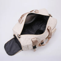 Spacious Quilted Casual Overnight Holdall - Brevyn