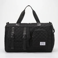 Spacious Quilted Casual Overnight Holdall - Brevyn