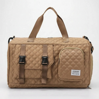 Spacious Quilted Casual Overnight Holdall - Brevyn