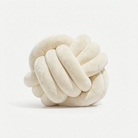 Spherical Knotted Decorative Throw Pillow - Noduva