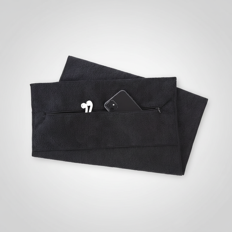 Sporthandtuch Mit Reißverschluss - GymTowel