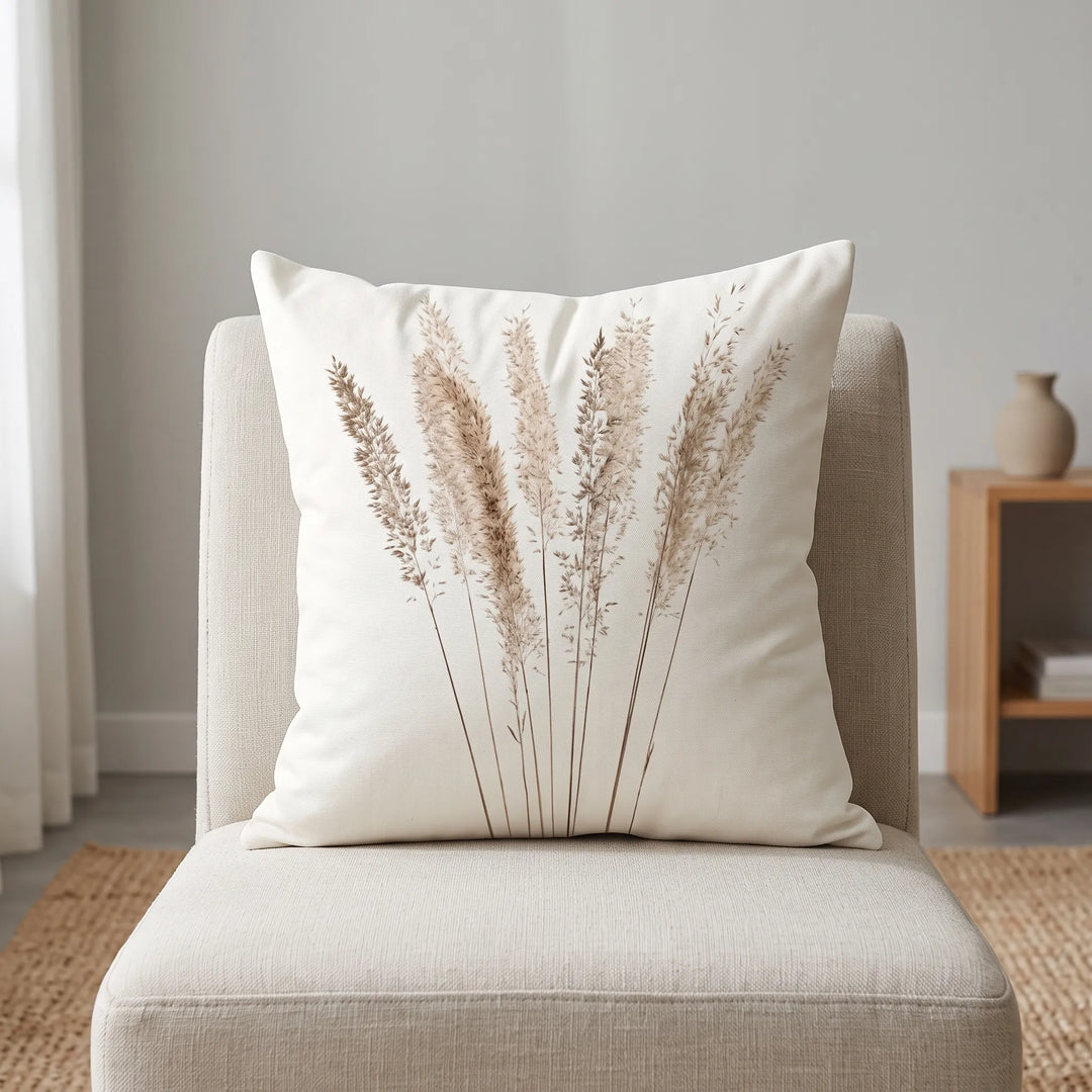 Square Botanical Print Cushion Covers - Botanya