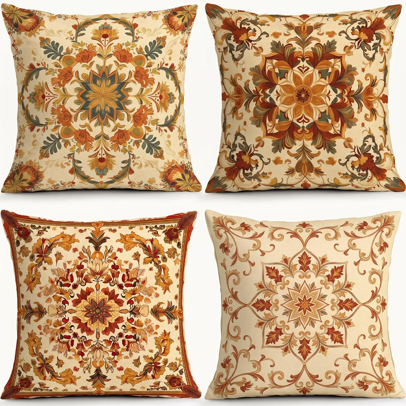 Square Decorative Throw Cushion Covers - Ornatia