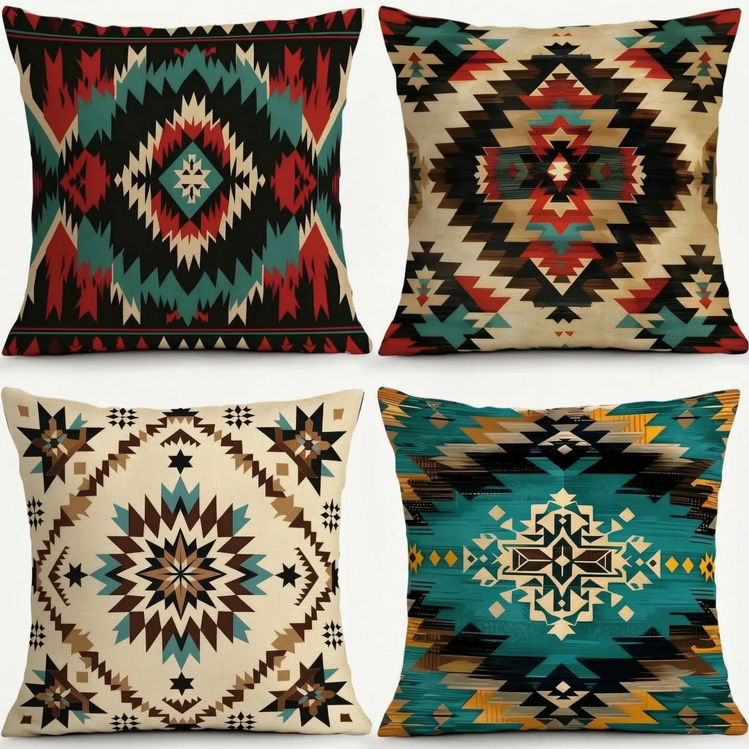 Square Decorative Throw Cushion Covers - Ornatia