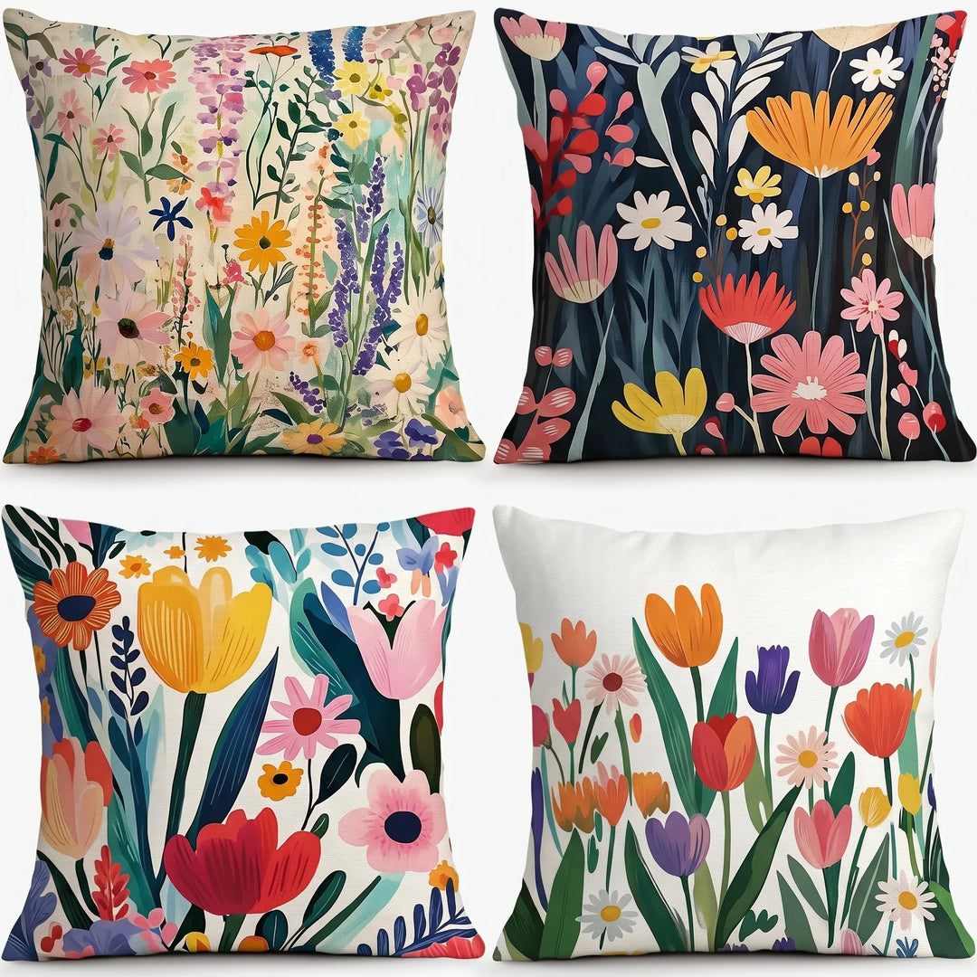 Square Decorative Throw Cushion Covers - Ornatia