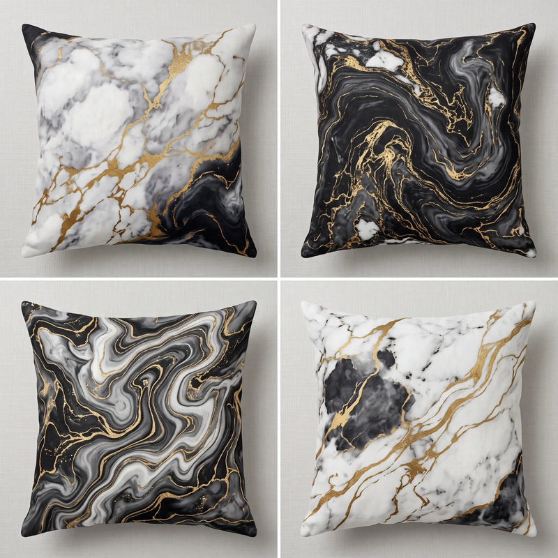 Square Decorative Throw Cushion Covers - Ornatia